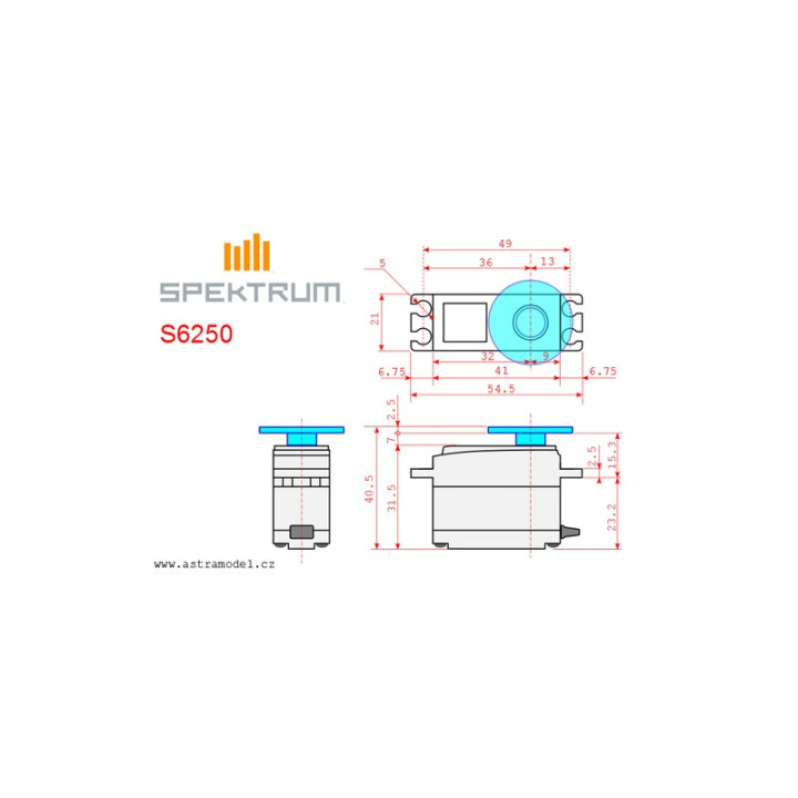 SPEKTRUM S6250 HV High Voltage Servo