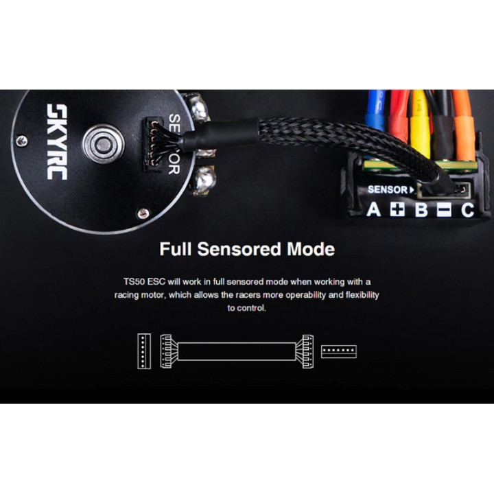 SKYRC TS50 Combo ESC y Motor Sensored 13.5T