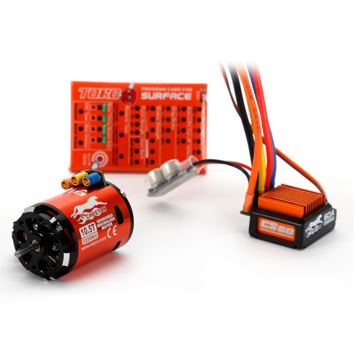 Cheetah 10.5 Combo Motor Brushless Sensored