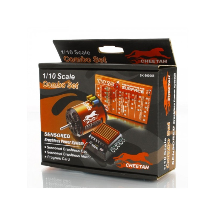 Cheetah 13.5 Combo Motor Brushless Sensored