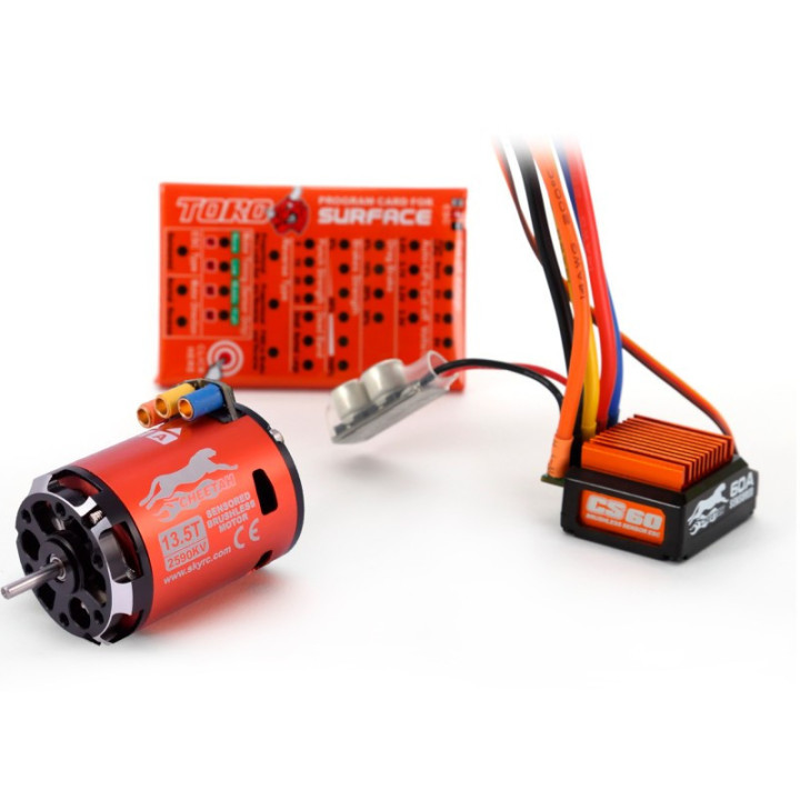 Cheetah 13.5 Combo Motor Brushless Sensored