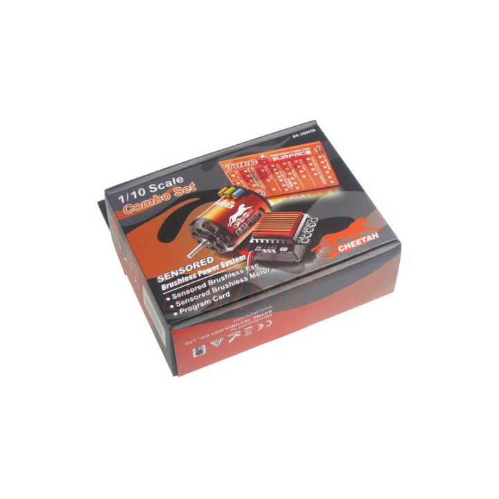 Cheetah 17.5 Combo Motor Brushless Sensored