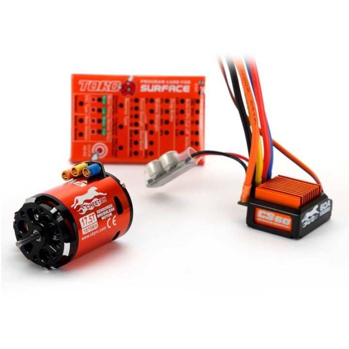 Cheetah 17.5 Combo Motor Brushless Sensored