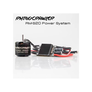 Rhino Crawler VE80A ESC + Motor S20 2220Kv