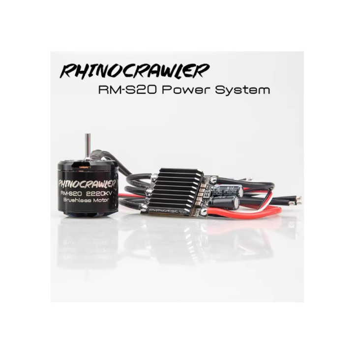 Rhino Crawler VE80A ESC + Motor S20 2220Kv
