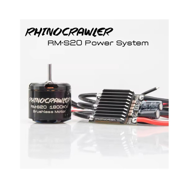 Rhino Crawler VE80A ESC + Motor S20 1800Kv