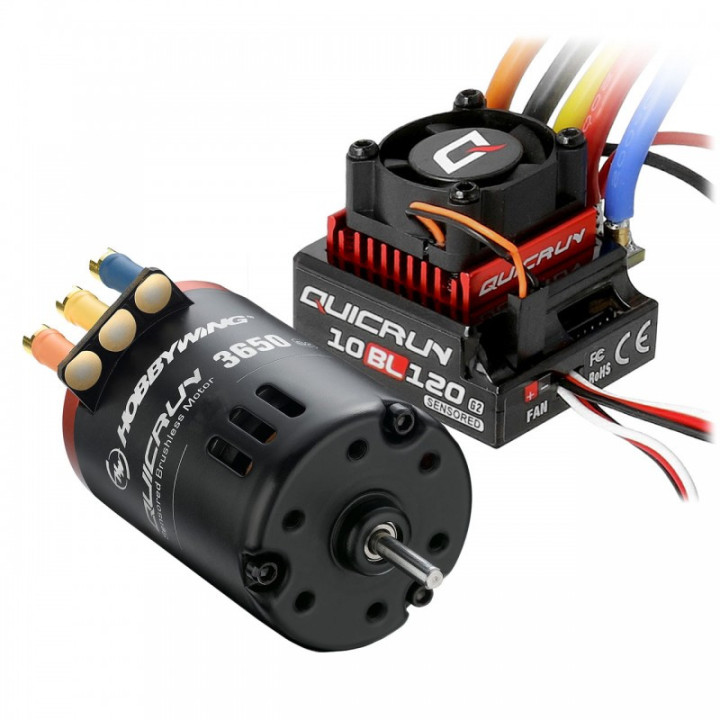 Hobbywing 10BL120 G2 Combo Sensor 3650SD 13.5T