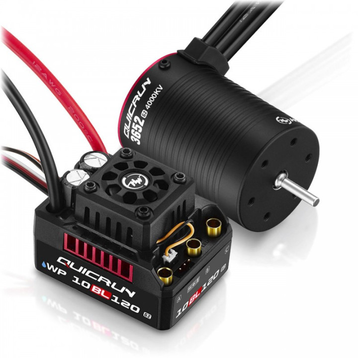 Hobbywing WP10BL120G2 Combo 3652SL 4000KV G2