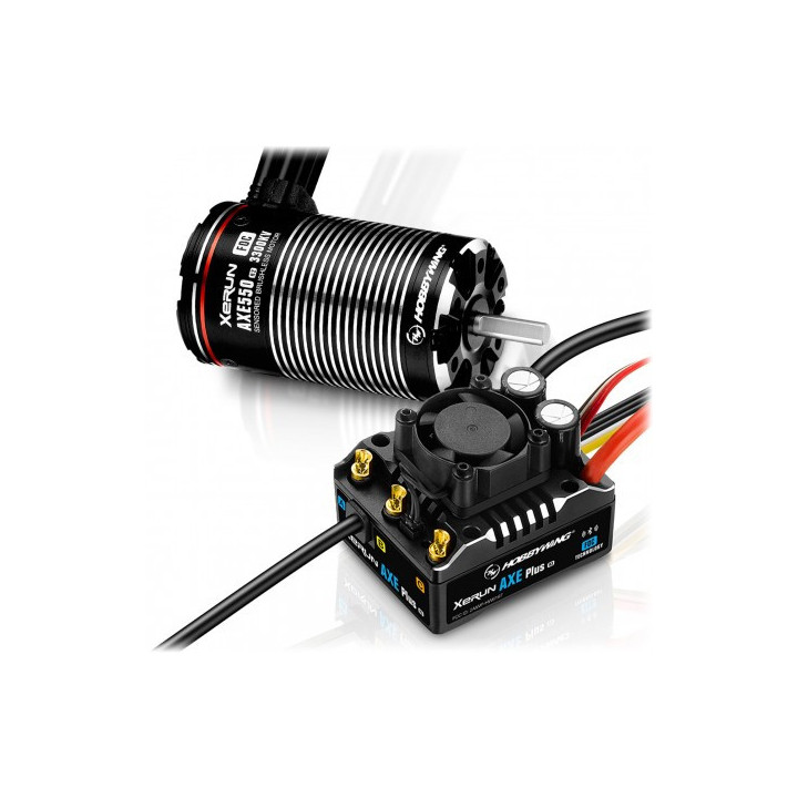 Hobbywing AXE Plus R3 540L 3300kV R2 Combo