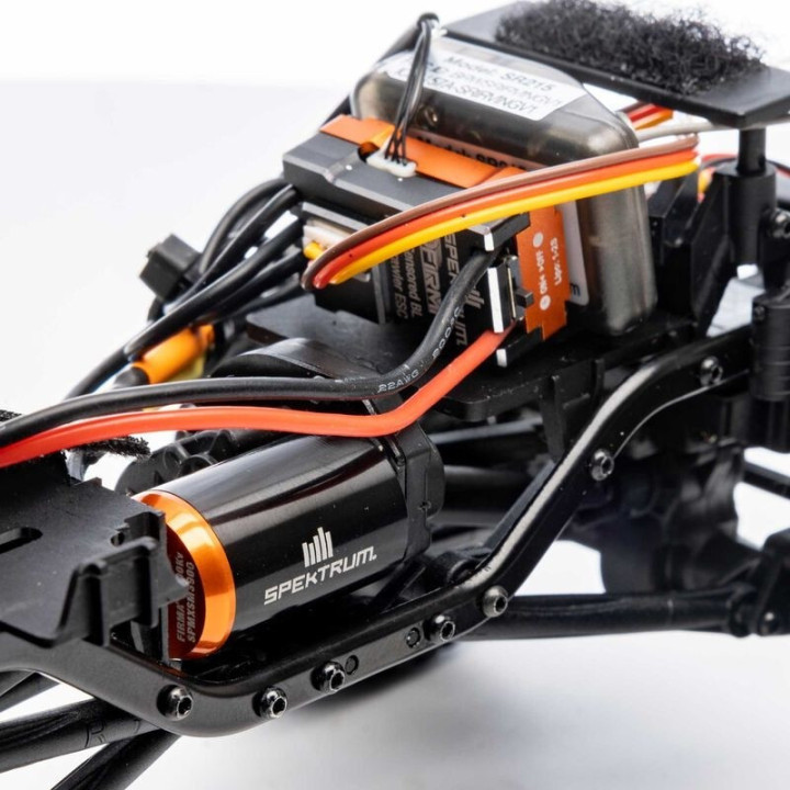 Spektrum Firma 8A Sensored Brushless Combo ESC Motor 1/24 Rock Crawler