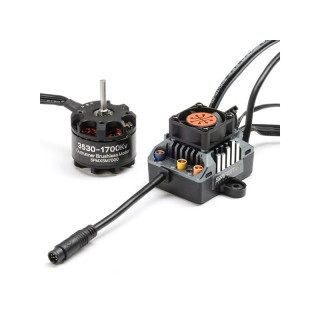 Spektrum Firma 80A Sensored-Sensorless Brushless 2-in-1 ESC Motor 1700kV