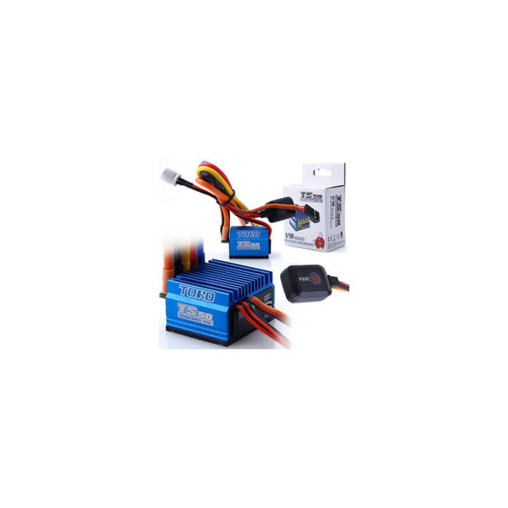 Variador Brushless Sensores SKY RC TORO TS50 Actualizable