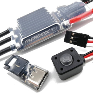 Rhino ESC AM32 80A Variador Brushless