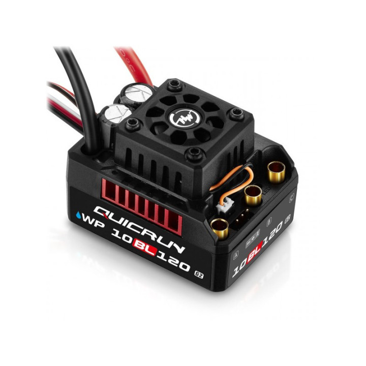 Hobbywing QuicRun WP10BL120 G2 Brushless ESC 120A 2-4S