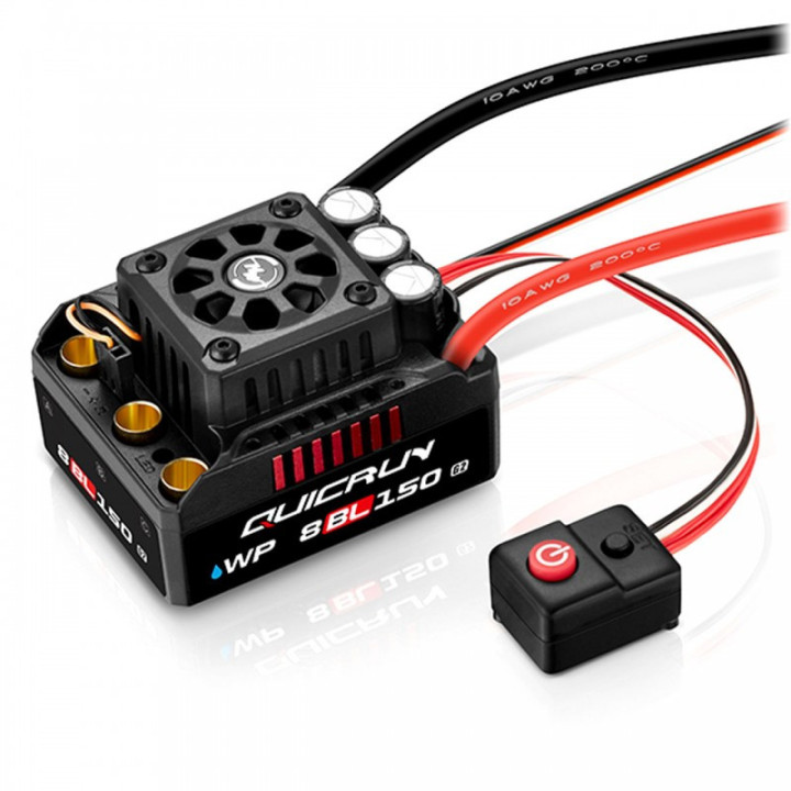 Hobbywing QuicRun WP8BL150 G2 Brushless ESC 150A 1:8