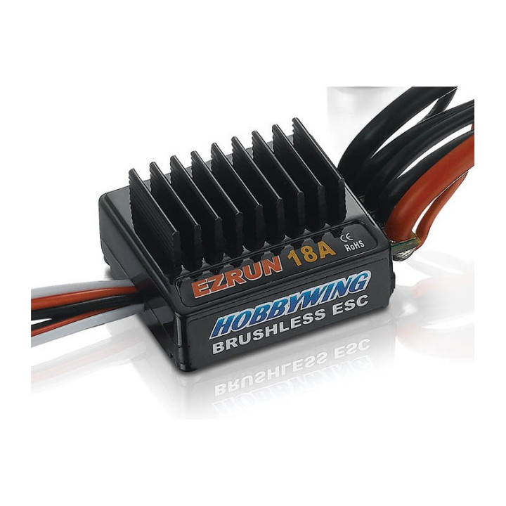 Hobbywing Ezrun SL18 Sensorless ESC 18A 2-3S LiPo BEC 1A