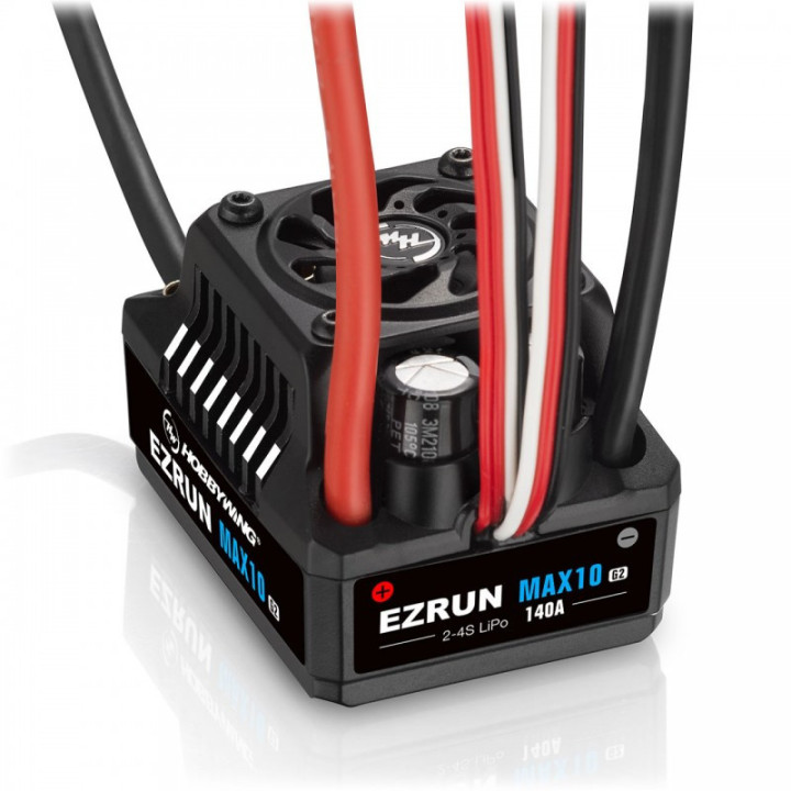 Hobbywing Ezrun MAX10 G2 ESC 140A 2-4S LiPo BEC 5A