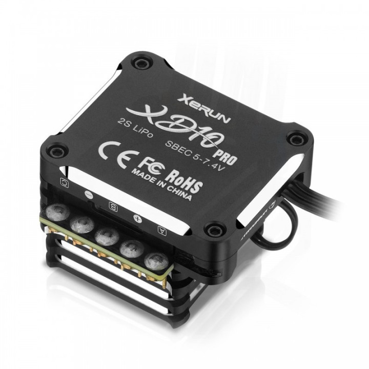Hobbywing Xerun XD10 Pro ESC 160A Brushless Black