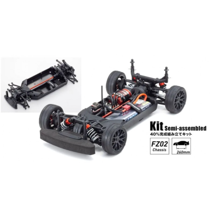Kyosho Fazer MK2 FZ02 AMG GT3 1/10 Chasis Kit | A Todo Nitro