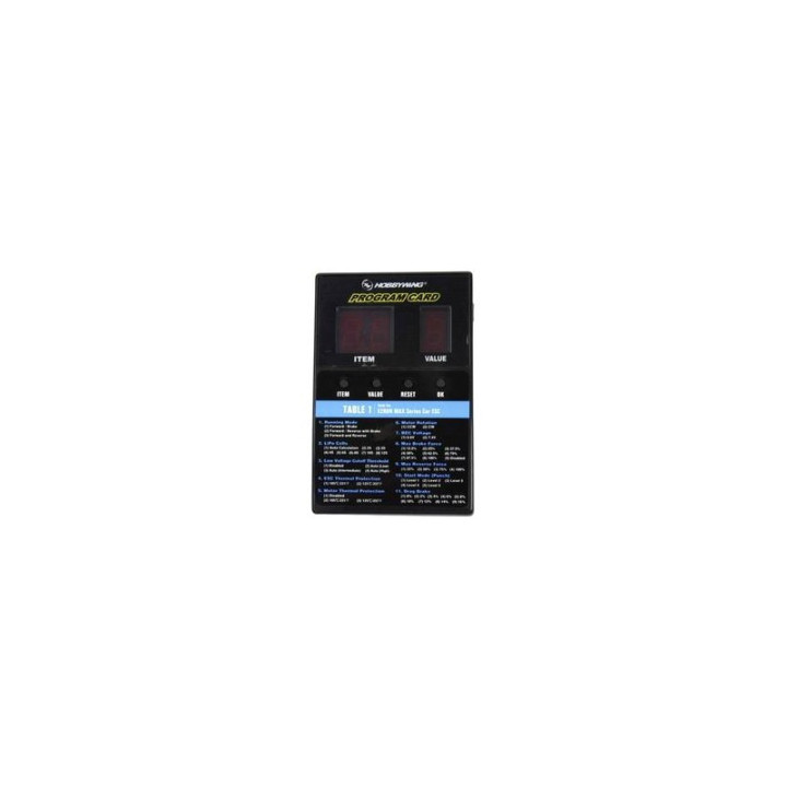 Hobbywing LED Program Card RC