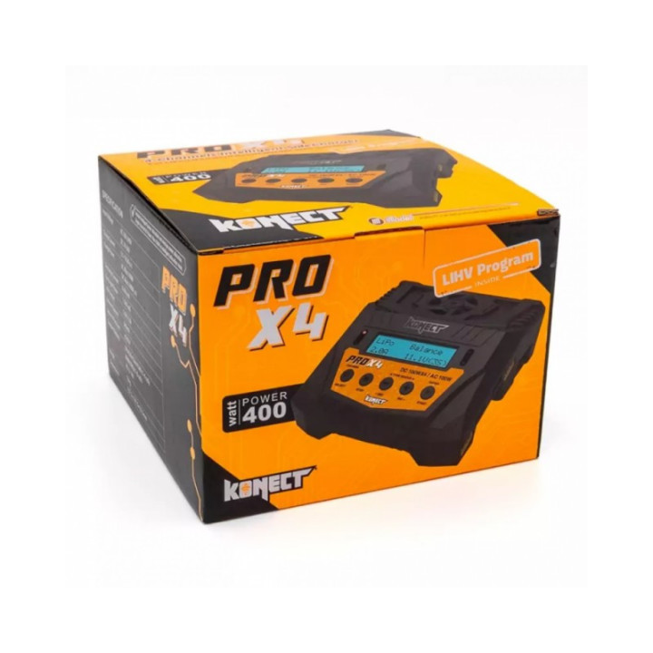 Konect Pro X4 Four Charger 2x100W RC