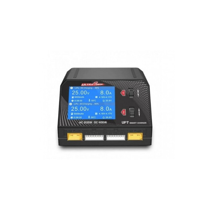 Ultra Power UP7 cargador/discargador 1~6S 2x200W AC/DC EU