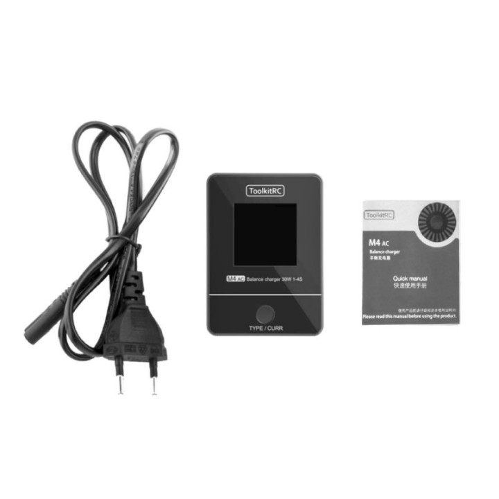 Toolkit M4AC cargador LiPo 1-4S 2.5A AC XT60