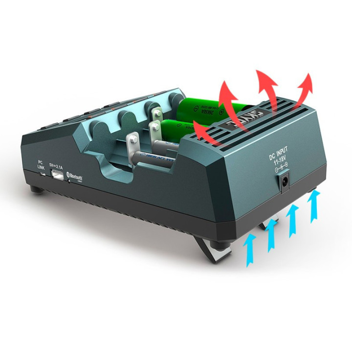 SKYRC MC3000 cargador analizador 4x AA/AAA DC
