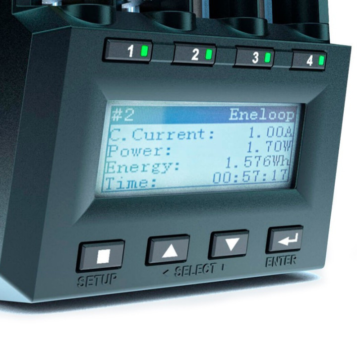 SKYRC MC3000 cargador analizador 4x AA/AAA DC