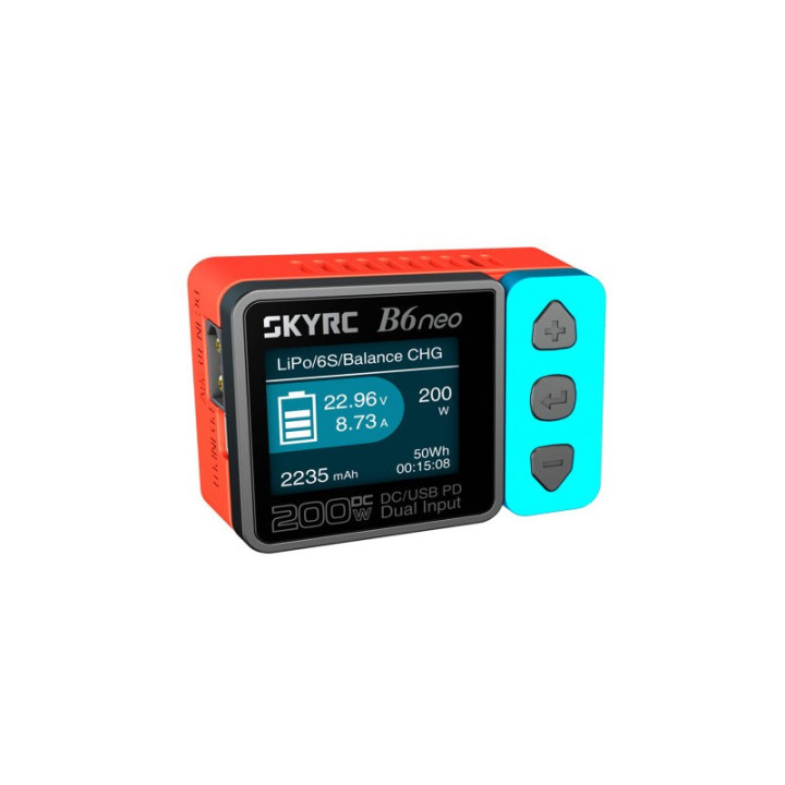 SKYRC B6NEO cargador DC 10-28V Red/Blue