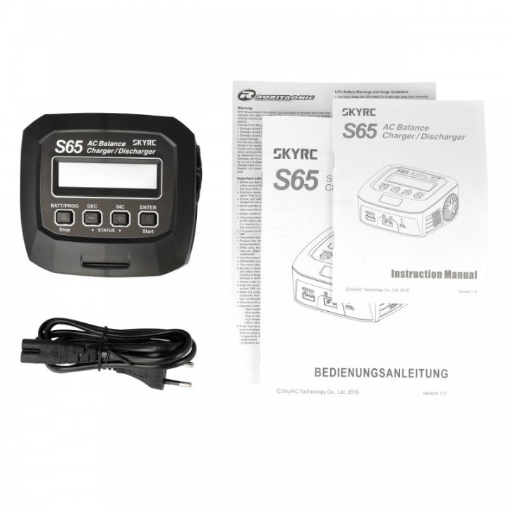SKYRC S65AC cargador LiPo LiFe NiMH AC