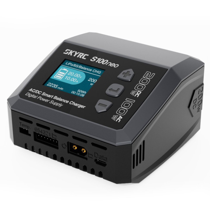 SKYRC S100NEO AC/DC cargador LiPo 1-6S 12A