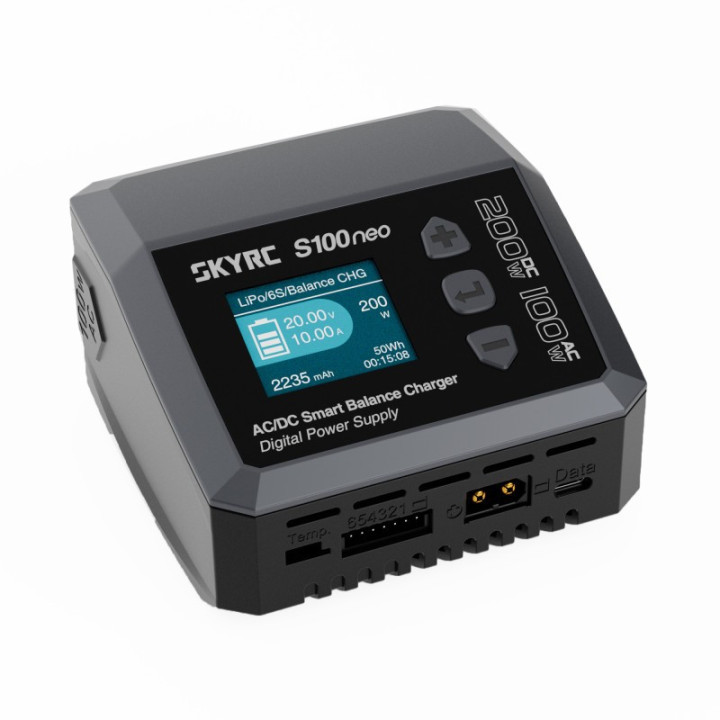 SKYRC S100NEO AC/DC cargador LiPo 1-6S 12A
