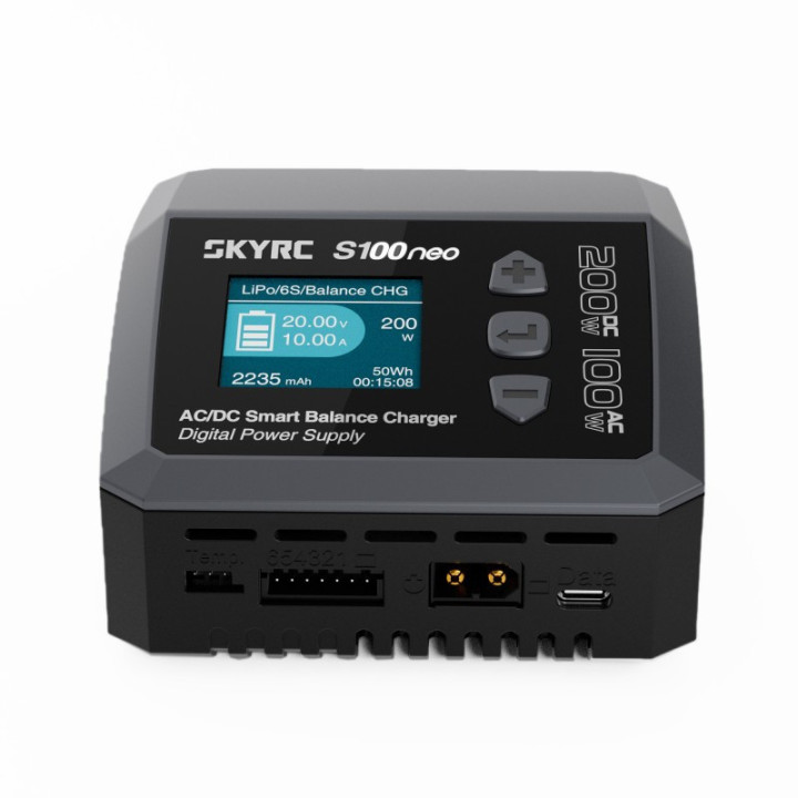 SKYRC S100NEO AC/DC cargador LiPo 1-6S 12A