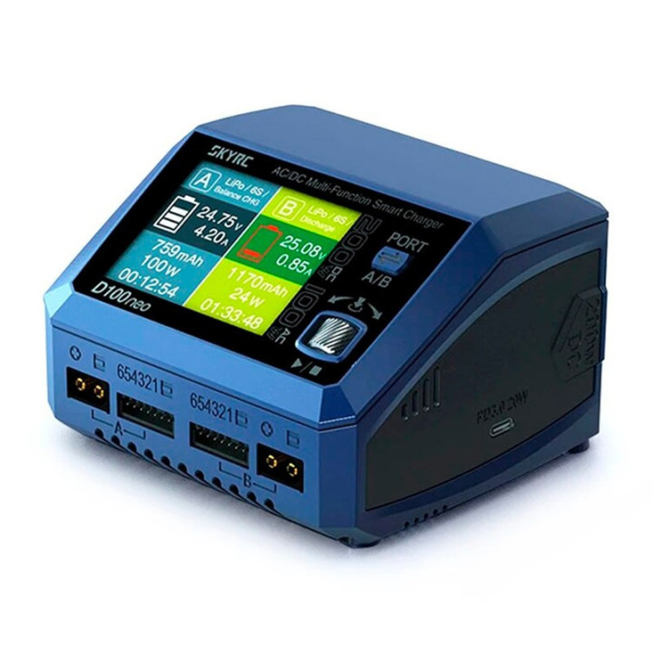 SKYRC D100NEO AC/DC cargador LiPo 1-6S 10A