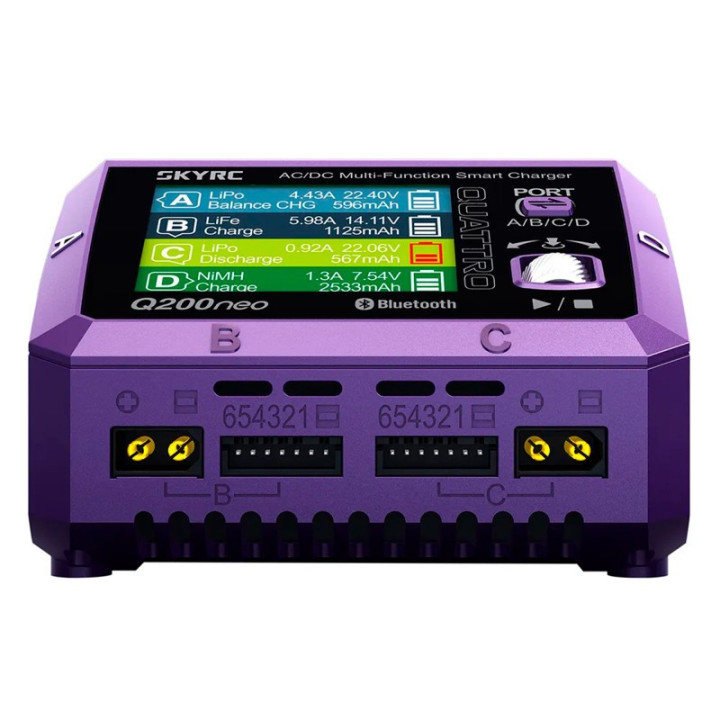 SKYRC Q200NEO AC/DC cargador LiPo 1-6S 10A