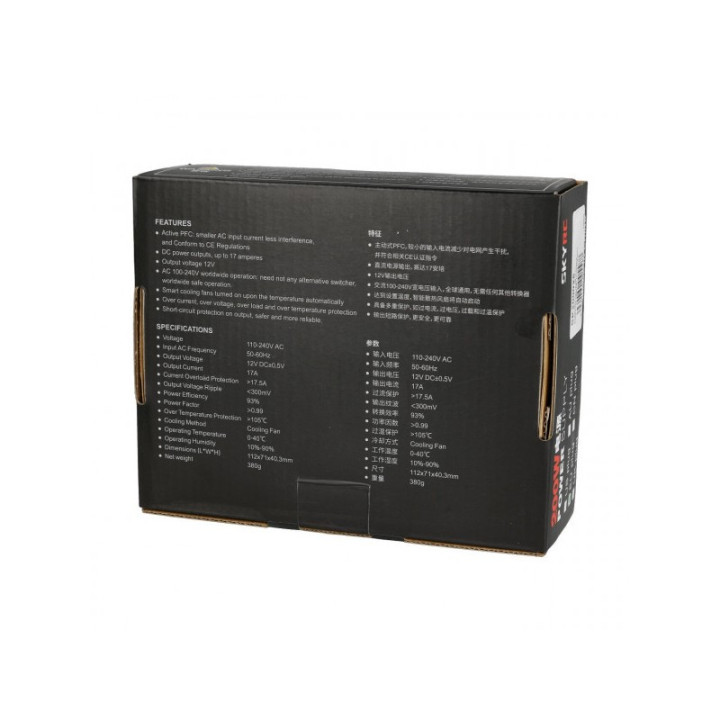 SKYRC Fuente de Alimentación 200W 17A