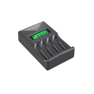 Cargador Baterías Recargables A/AAA LCD