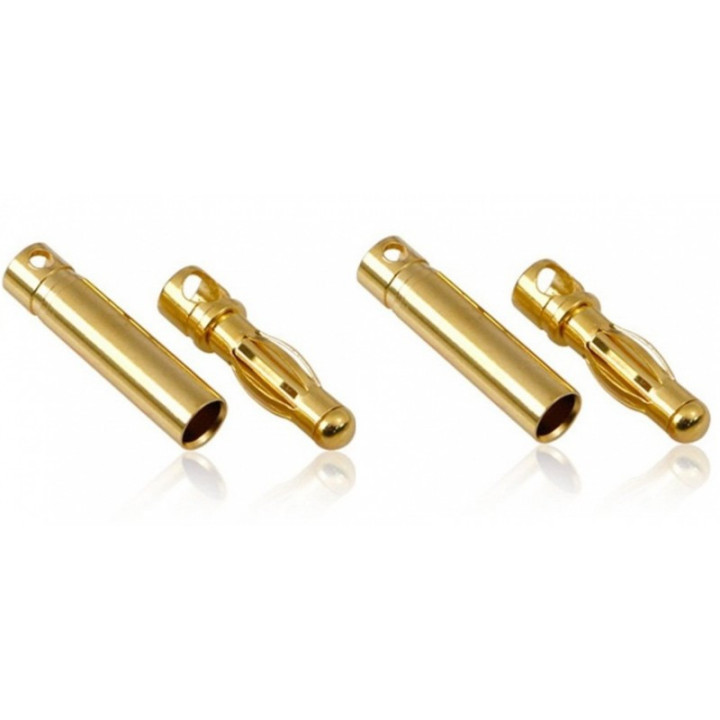 Conectores Banana 4mm Modelismo RC Profesional