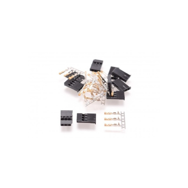 RUDDOG Futaba Style Plug Macho 10 Unidades