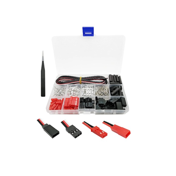 Caja Conectores JR JST Futaba RC