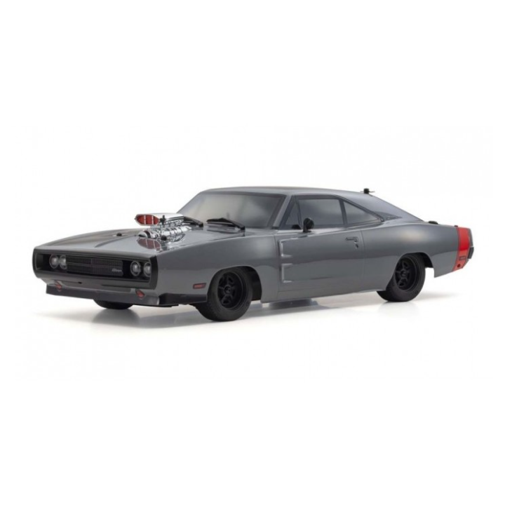 Kyosho Fazer Mk2 Dodge Charger 1970 Supercharged VE Gray – RC 4WD brushless Readyset