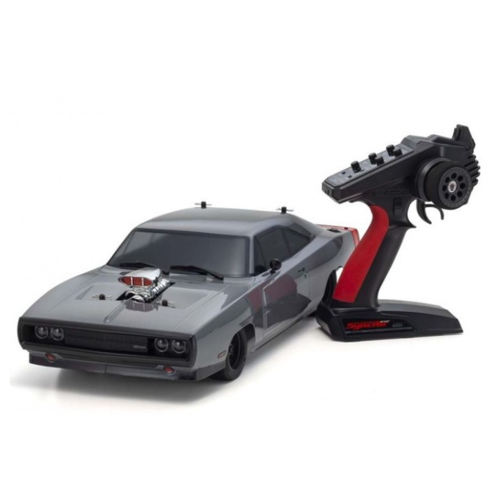 Kyosho Fazer Mk2 Dodge Charger 1970 Supercharged VE Gray – RC 4WD brushless Readyset