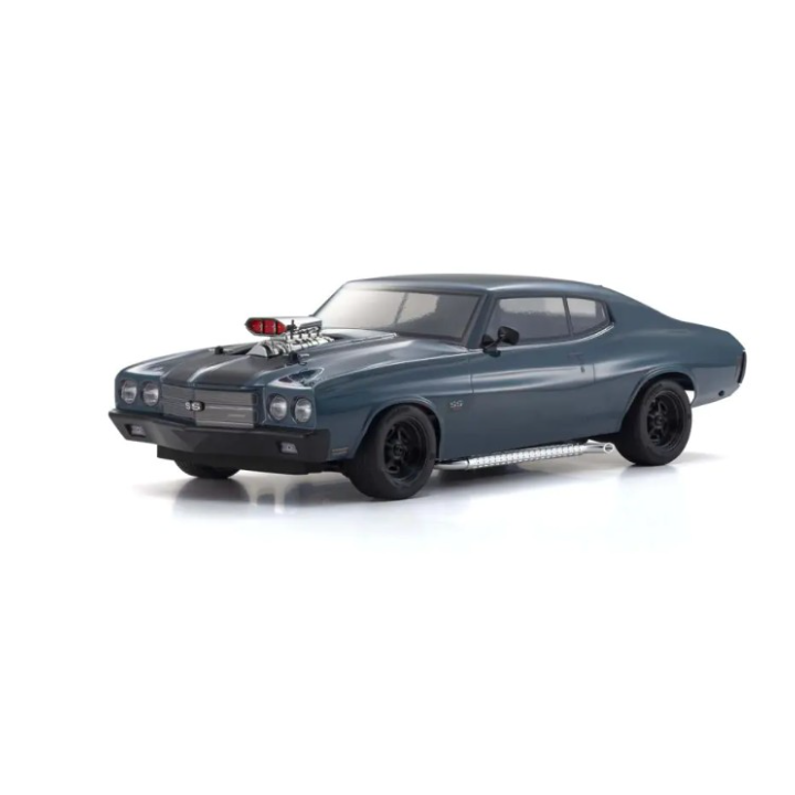 Kyosho Fazer Mk2 Chevy Chevelle 1970 Supercharged VE Dark Blue – RC 4WD brushless Readyset