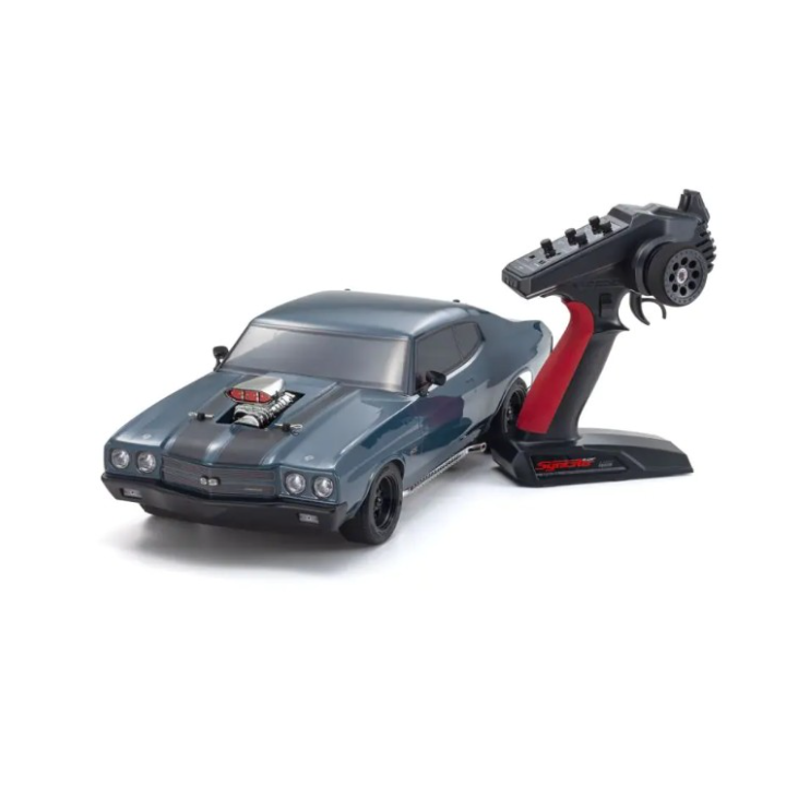 Kyosho Fazer Mk2 Chevy Chevelle 1970 Supercharged VE Dark Blue – RC 4WD brushless Readyset