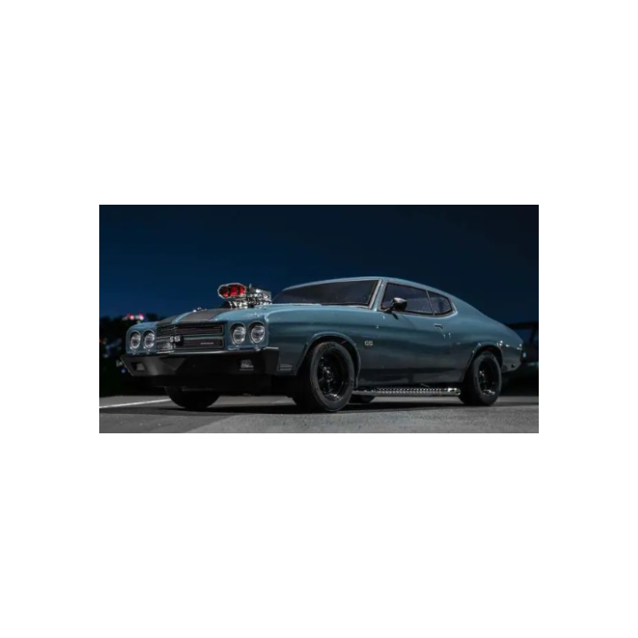 Kyosho Fazer Mk2 Chevy Chevelle 1970 Supercharged VE Dark Blue – RC 4WD brushless Readyset