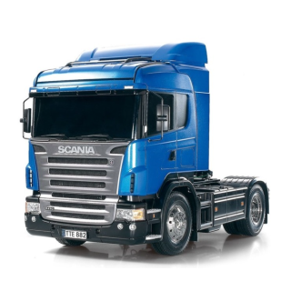 Tamiya Scania R470 Highline 1/14 RC Kit – Camión Semirremolque con 3-Marchas