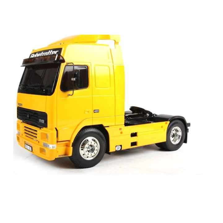 Construye el Tamiya Volvo FH12 Globetrotter 420 1/14. Camión RC de montaje con transmisión de 3 marchas, chasis metálico y reali