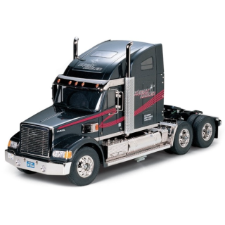 Tamiya Knight Hauler RC 1/14 | Camión tráiler americano elegante