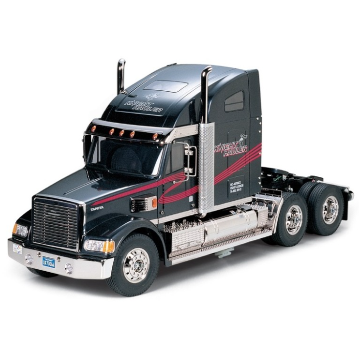 Tamiya Knight Hauler RC 1/14 | Camión tráiler americano elegante